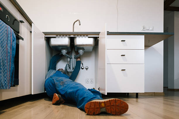 Professional Plumbing technician working in Rochester, MA